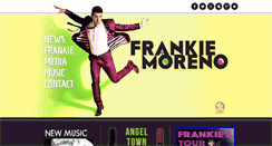 Desktop Screenshot of frankiemoreno.com